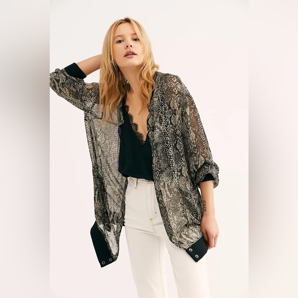 Free People Lori Bomber Jacket